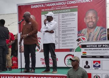 John Mahama campaigns at Daboya – Mankarigu constituency.