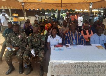 Ghana Boundary Commission Sensitises Residents Of Dollar Power On Transnational Organized Crime.