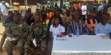 Ghana Boundary Commission Sensitises Residents Of Dollar Power On Transnational Organized Crime.