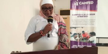 CAMFED-Ghana reviews end of year activities.