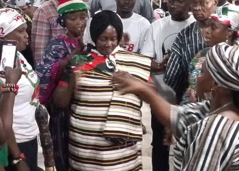 NDC running mate gets chieftancy title from Bole Traditional Area.