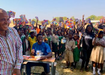 Two NGOs donate learning materials to Yarikoi basic schools.