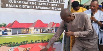 Sonlaar Foundation commences construction of a modern hospital at Buopuonkoraa .