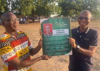 MP for Sawla -Tuna-Kalba honoured