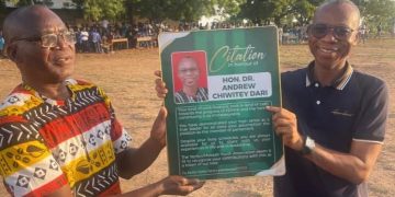 MP for Sawla -Tuna-Kalba honoured