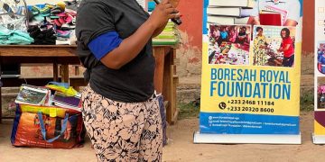 Boresah Royal Foundation Launches Gbogdaa Community Library