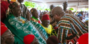 President Mahama visits home region, outlines developmental projects