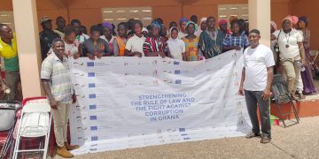 NCCE Sensitises Sawla-Tuna -Kalba Residents on Rule of Law, Fighting Against Corruption