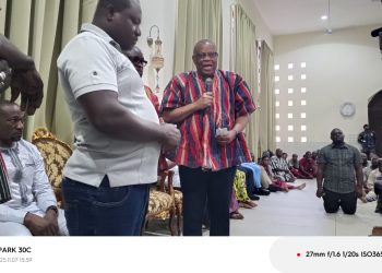 Mediation Committee Pays His Royal Majesty Yagbonwura A Visit Regarding Gbinyiri Conflict Reconciliation.