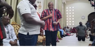 Mediation Committee Pays His Royal Majesty Yagbonwura A Visit Regarding Gbinyiri Conflict Reconciliation.