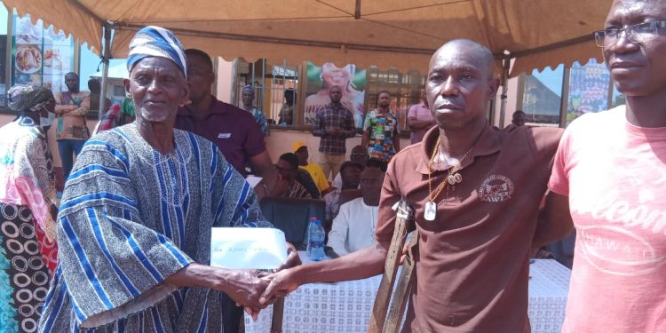 Sawla -Tuna Kalba District Assembly supports PWDs.