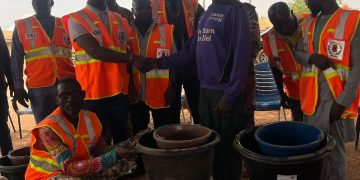 NADMO Sensitises Yipala Community in the Sawla-Tuna-Kalba District on Bush Burning and Disaster Prevention.