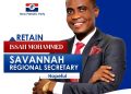 Issah Mohammed To Seek Second Term Mandate As Savannah Regional Secretary.