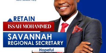 Issah Mohammed To Seek Second Term Mandate As Savannah Regional Secretary.