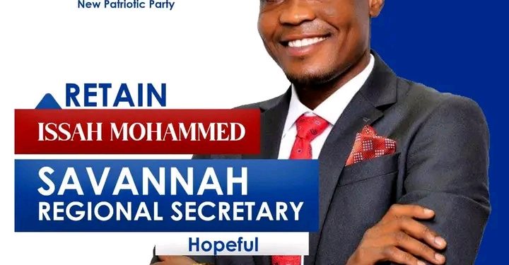 Issah Mohammed To Seek Second Term Mandate As Savannah Regional Secretary.