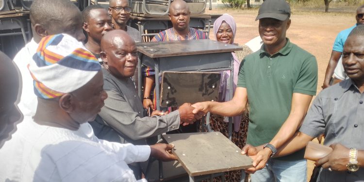 MP donates 4,000 furniture to improve learning in Bole District.