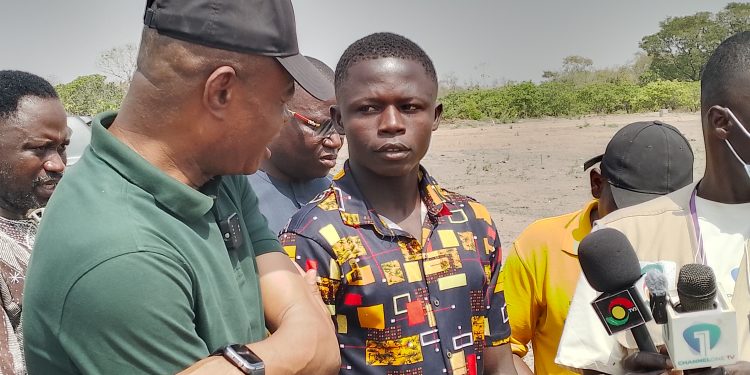 Deputy Minister of Lands and Natural Resources Inspects Developmental Projects.