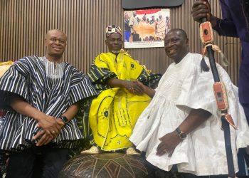 Hon.Emmanuel Armah Kofi Buah Pays Courtesy Call On Yagbonwura