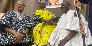 Hon.Emmanuel Armah Kofi Buah Pays Courtesy Call On Yagbonwura