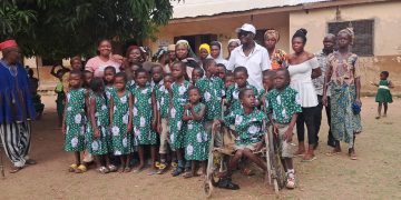 Hope and Empowerment Foundation puts Smiles on the faces of Seripe Basic Schools.