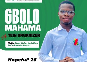 Gbolo Mahama Wins UBIDS Tain Oganizer Position.