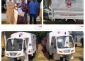 Bole -Bamboi MP receives locally made tricycle ambulance