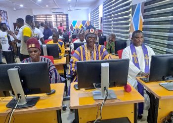 Nasco Feeding Minds commissions ultra modern ICT centre at Tuna SHTS. Do-Ara Frank.