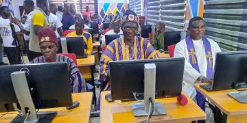 Nasco Feeding Minds commissions ultra modern ICT centre at Tuna SHTS.  Do-Ara Frank.