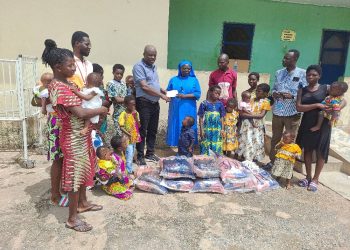 Frontier’s Mission Network donates to Operation Smiles Orphanage in Nakwabi.