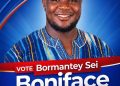 Bormantey Sei Boniface announces bid to contest NPP constituency organizer.