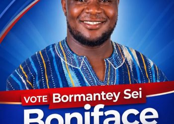 Bormantey Sei Boniface announces bid to contest NPP constituency organizer.