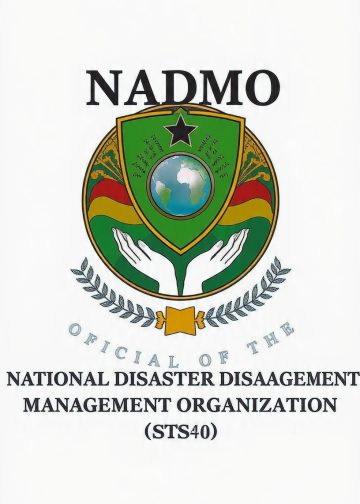Savannah Regional NADMO cautions public against moving through flood waters.