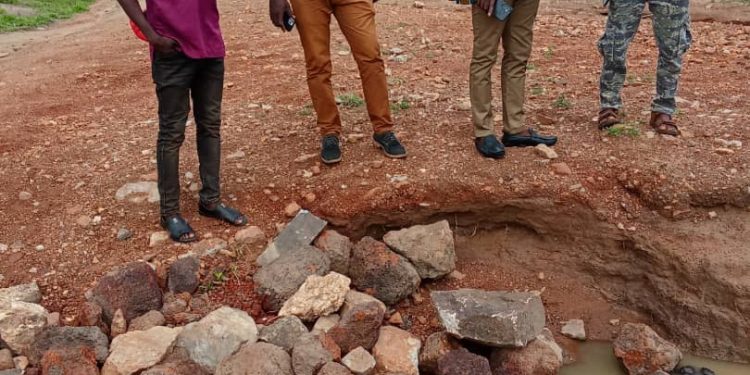 Wa West DCE Inspects Damaged Bridges At Dornye