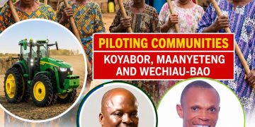 Apostle Dr Moses Sansa Konjon deploys tractors for free ploughing under “One widow, One acre project