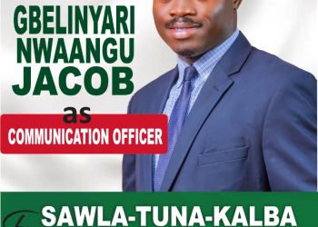 Jacob Nwaangu Gbelinyari Declares Intention To Contest For Sawla -Tuna- Kalba Communications Officer Position.