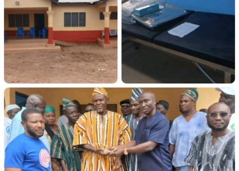 Sawla-Tuna-Kalba DCE Commissions CHPS Compound To Soma Community.