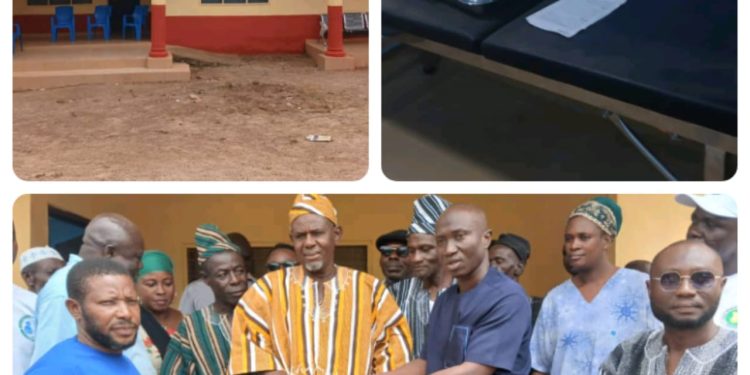 Sawla-Tuna-Kalba DCE Commissions CHPS Compound To Soma Community.