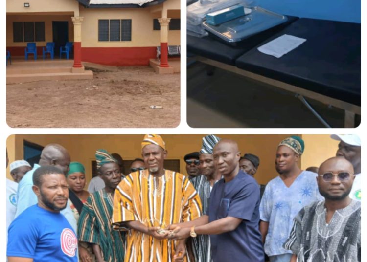 Sawla-Tuna-Kalba DCE Commissions CHPS Compound To Soma Community.