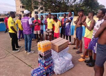 Stephen Puro Jnr Donates to Savannah Regional Soccer Team Ahead of Quarter – Final Clash.
