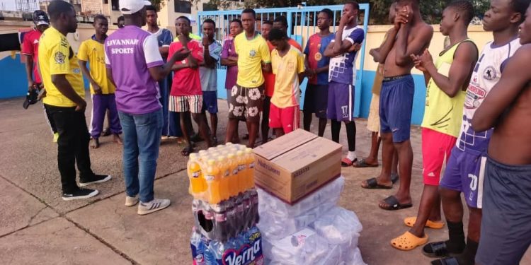Stephen Puro Jnr Donates to Savannah Regional Soccer Team Ahead of Quarter – Final Clash.