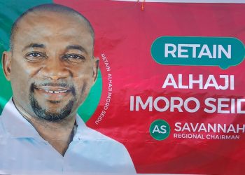 NDC Savannah Regional Chairman declares bid for re-election.