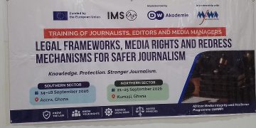 Media practitioners in Ghana facing legal challenges to be assisted by MFWA.